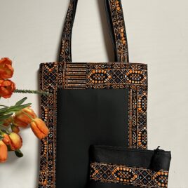 Ensemble tote bag et pochette taille M