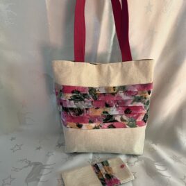 Sac cabas fleuri pour l’été